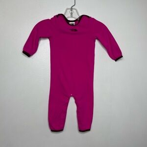 The North Face Infant Fleece One-Piece Romper Pink 12–18M